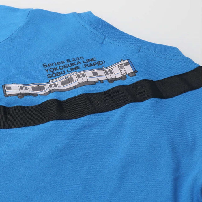 moujonjon conventional train waist pouch short sleeve T-shirt
