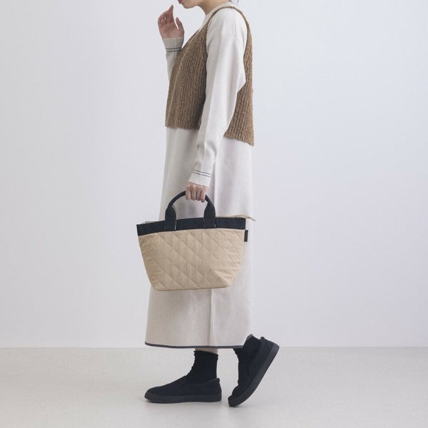 キルティングミニトートバッグ