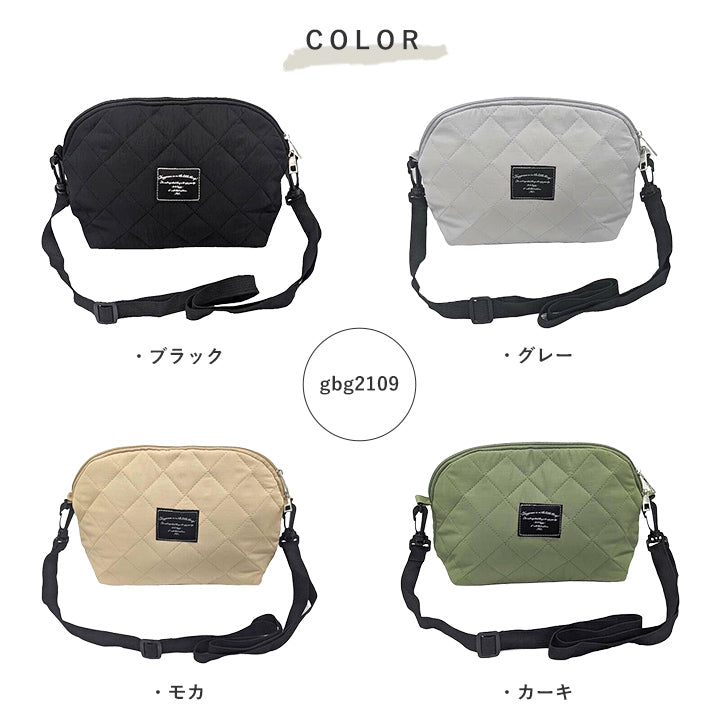 キルティングショルダーバッグ