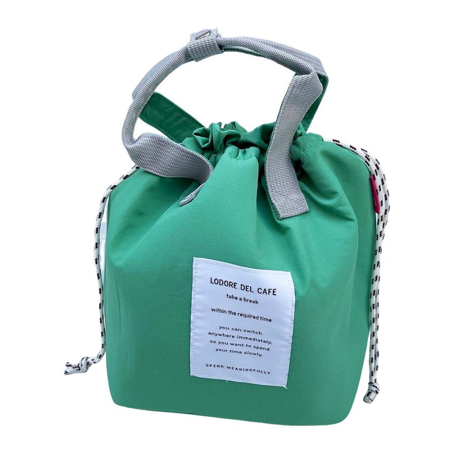 Drawstring cooler bag, lunch bag, waterproof, heat-insulating, cold-insulating, wired lunch tote, lunch bag, stylish, picnic, field trip, school, office, women, children, men