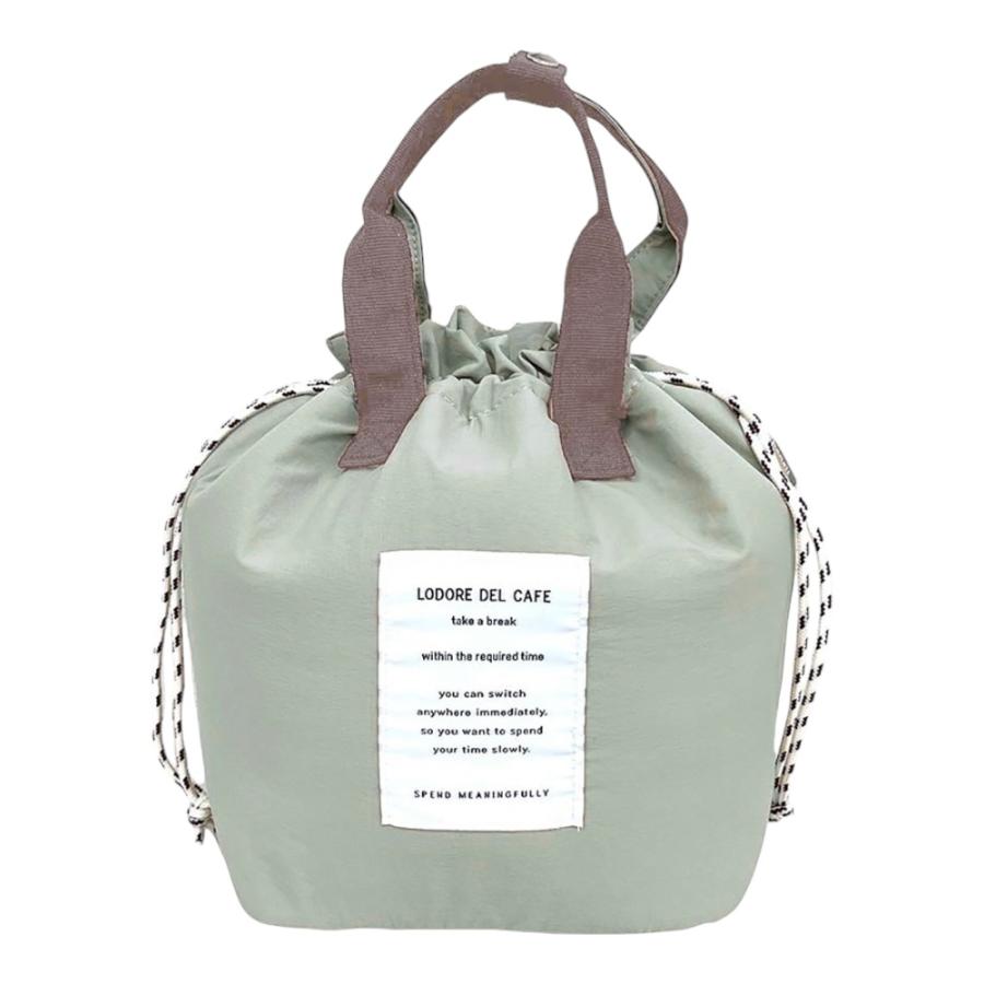 Drawstring cooler bag, lunch bag, waterproof, heat-insulating, cold-insulating, wired lunch tote, lunch bag, stylish, picnic, field trip, school, office, women, children, men