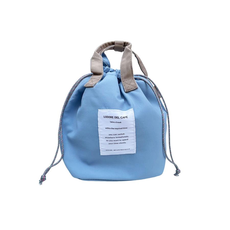 Drawstring cooler bag, lunch bag, waterproof, heat-insulating, cold-insulating, wired lunch tote, lunch bag, stylish, picnic, field trip, school, office, women, children, men