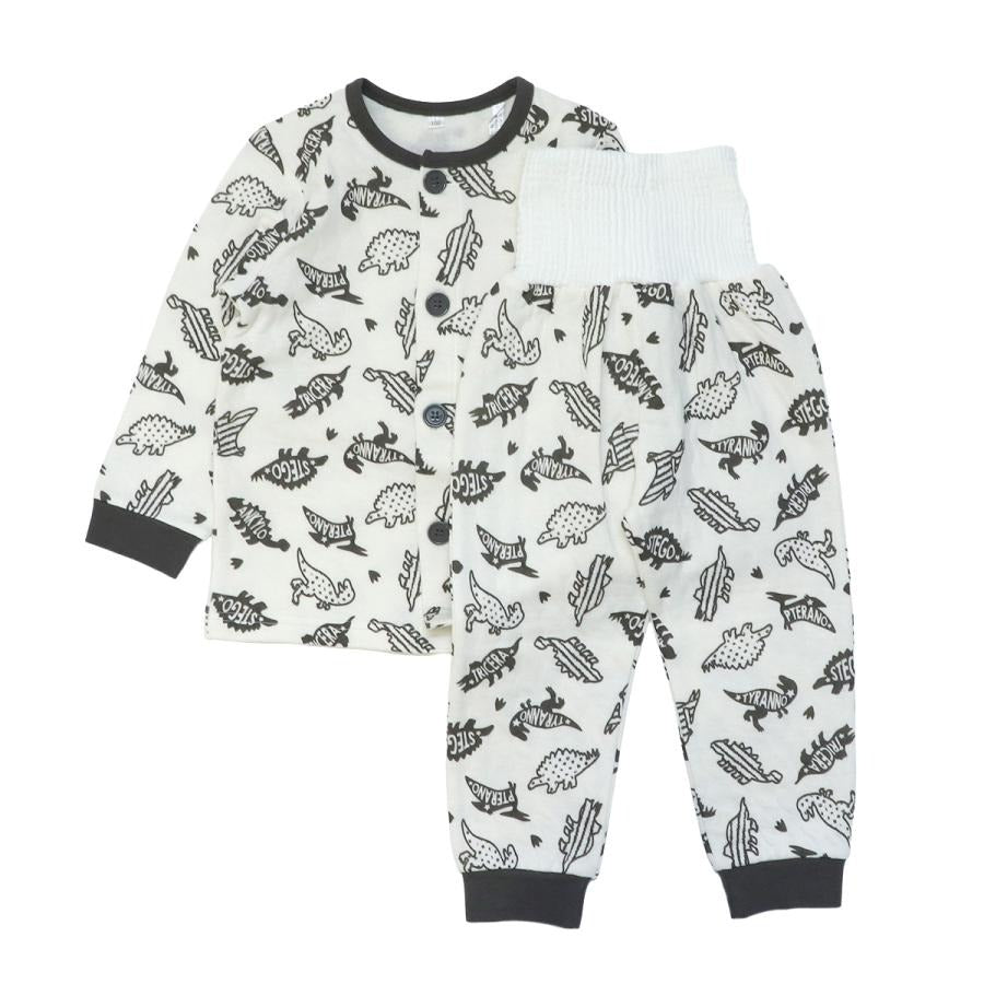 Kids pajamas, long sleeves, quilted, with belly warmer, autumn/winter, winter, loungewear, set, cotton, kids, boys, girls, loungewear, 100, 110, 120, 130