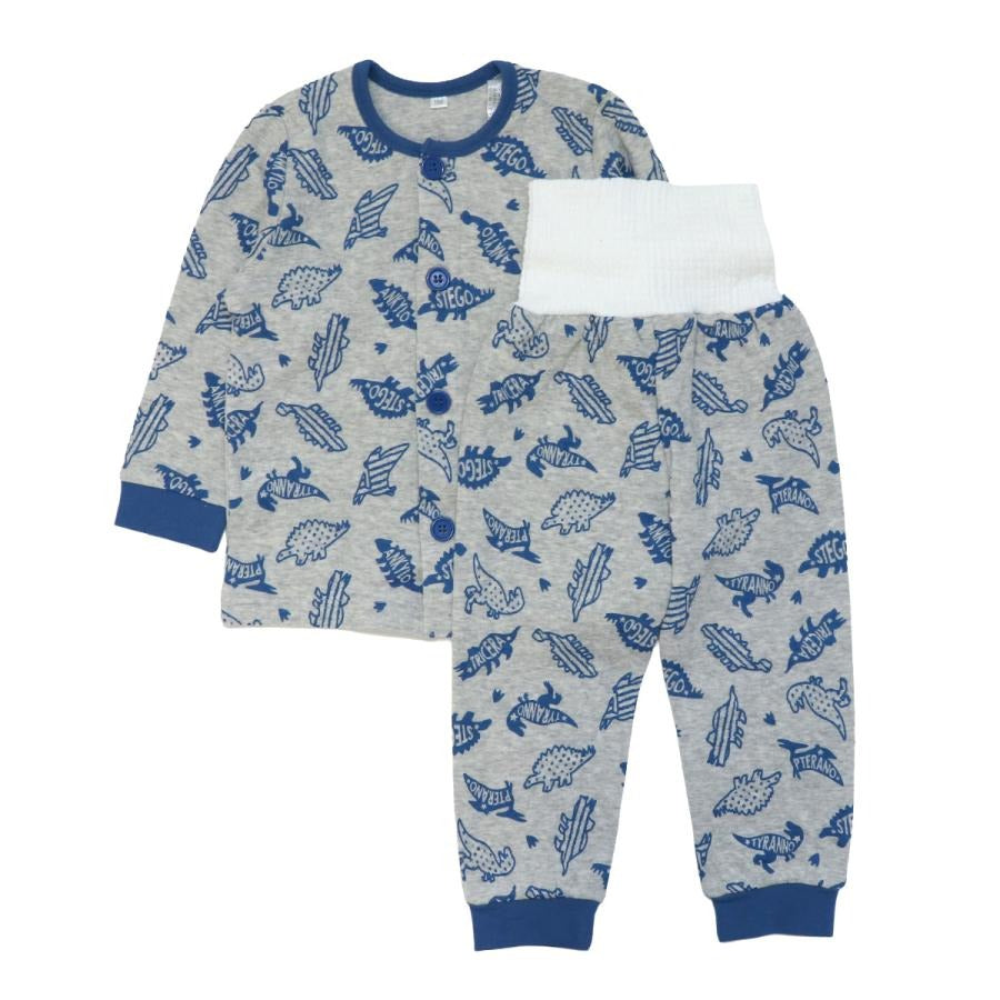 Kids pajamas, long sleeves, quilted, with belly warmer, autumn/winter, winter, loungewear, set, cotton, kids, boys, girls, loungewear, 100, 110, 120, 130