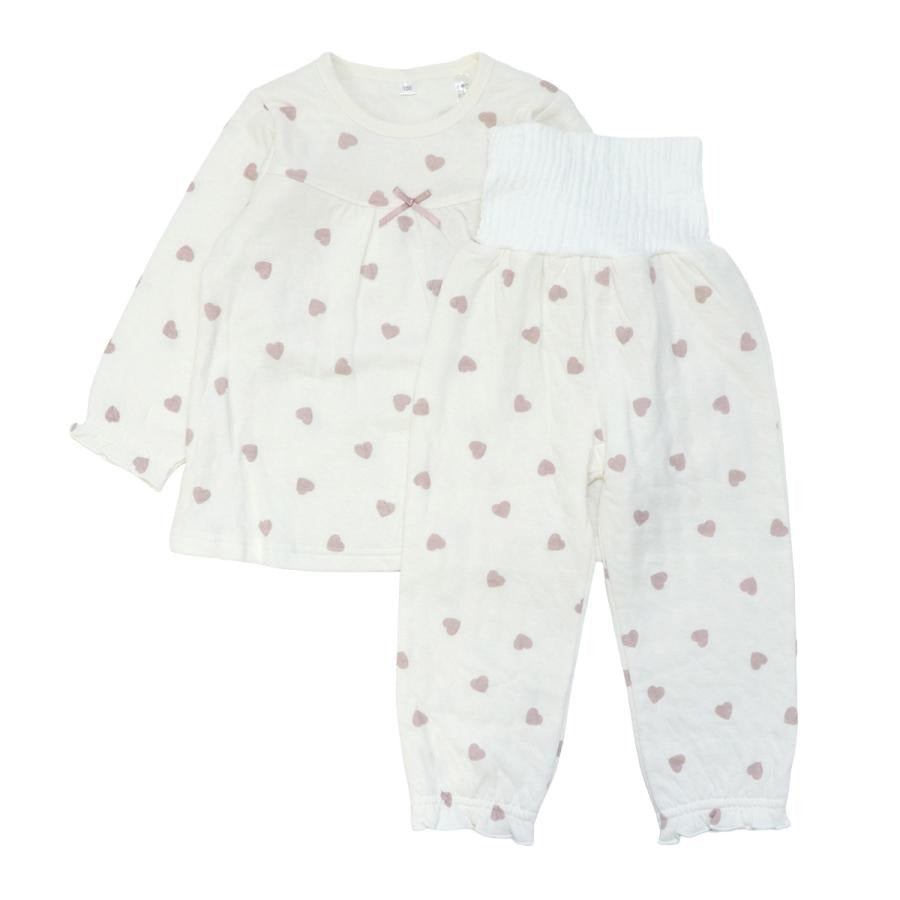 Kids pajamas, long sleeves, quilted, with belly warmer, autumn/winter, winter, loungewear, set, cotton, kids, boys, girls, loungewear, 100, 110, 120, 130
