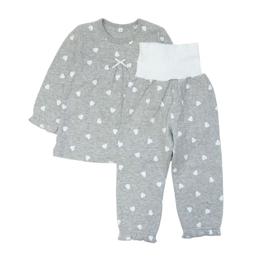 Kids pajamas, long sleeves, quilted, with belly warmer, autumn/winter, winter, loungewear, set, cotton, kids, boys, girls, loungewear, 100, 110, 120, 130