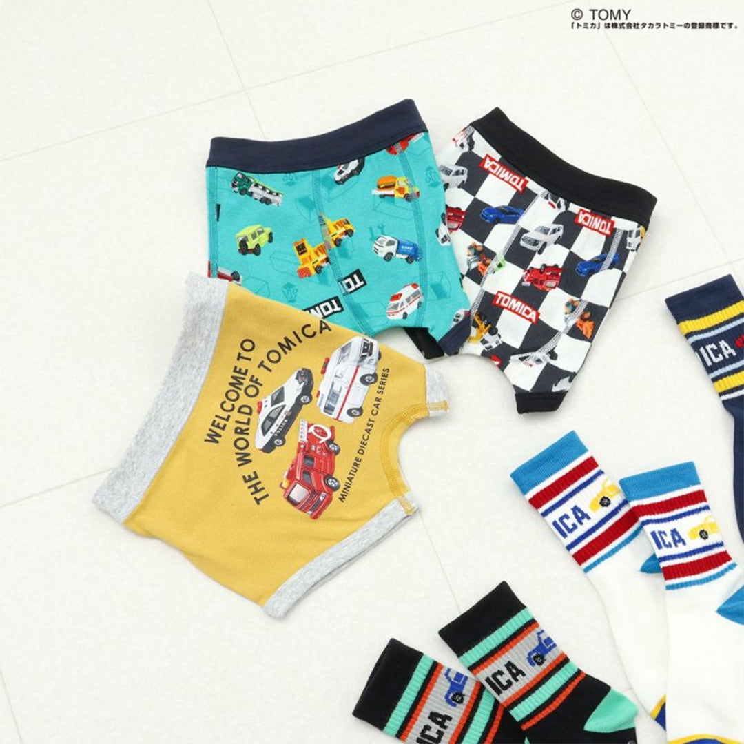 F.O.KIDS TOMICA×BREEZE 3柄ボクサーパンツ