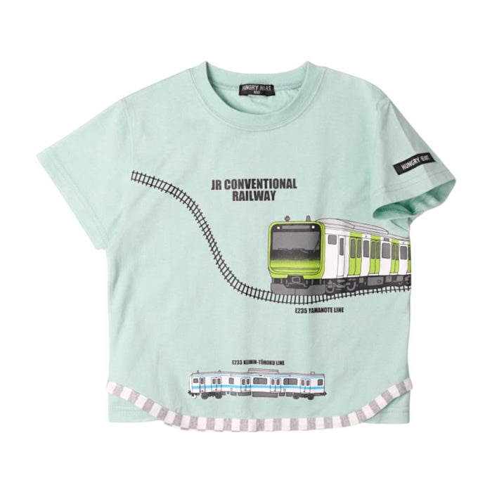 Hungry Heart ハングリーハート JR電車山手線 京浜東北線半袖Tシャツ