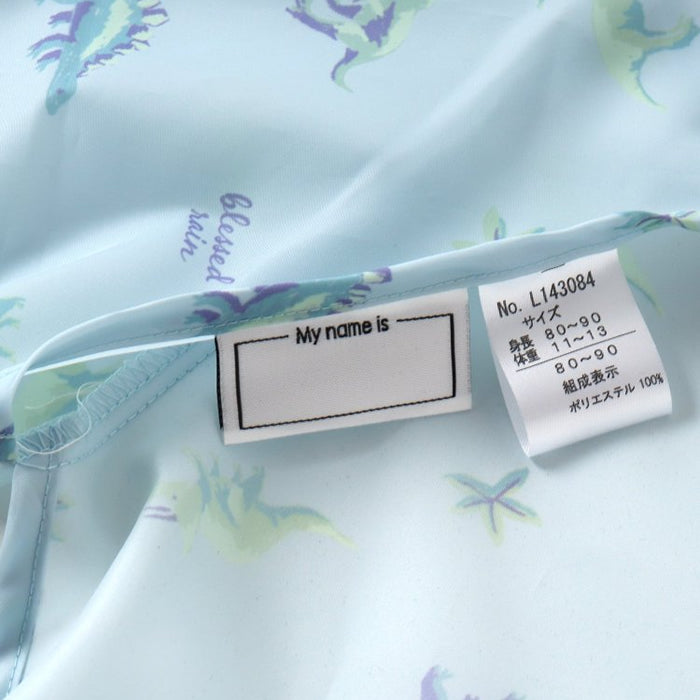 Ampersand all-over print smock