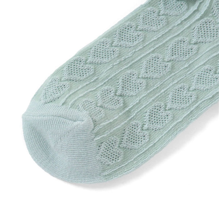 Ampersand lace design socks