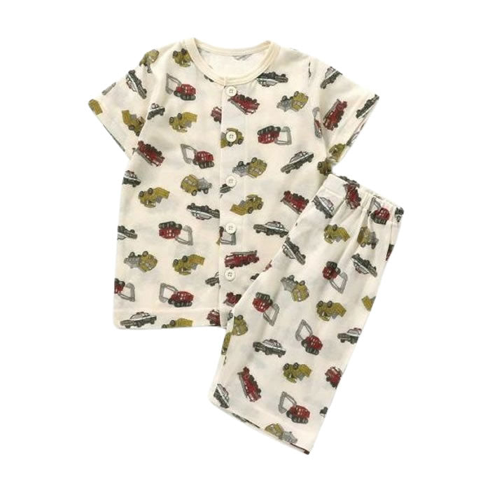 Ampersand Working Cars Print Pajamas