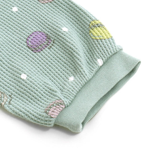 Ampersand Macaron Print Pajama Set