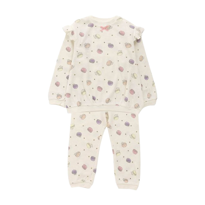 Ampersand Macaron Print Pajama Set