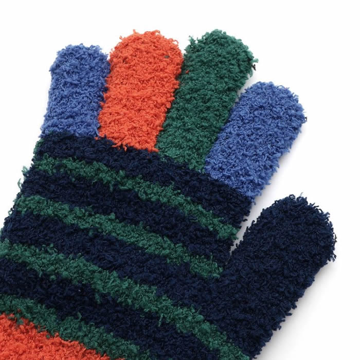 Ampersand Colorful Marshmallow Knit Gloves