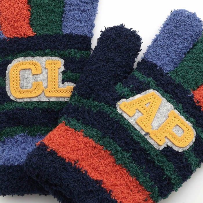 Ampersand Colorful Marshmallow Knit Gloves