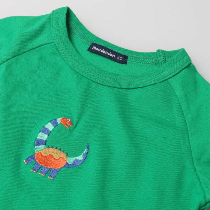 moujonjon animal embroidered T-shirt
