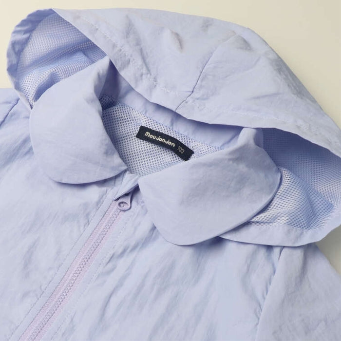 moujonjon plain polyester windbreaker