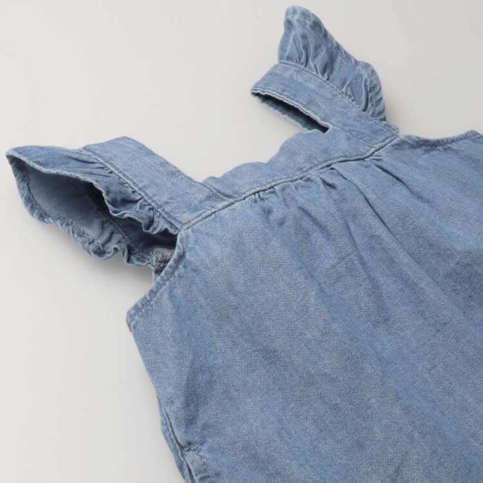 moujonjon denim jumper skirt