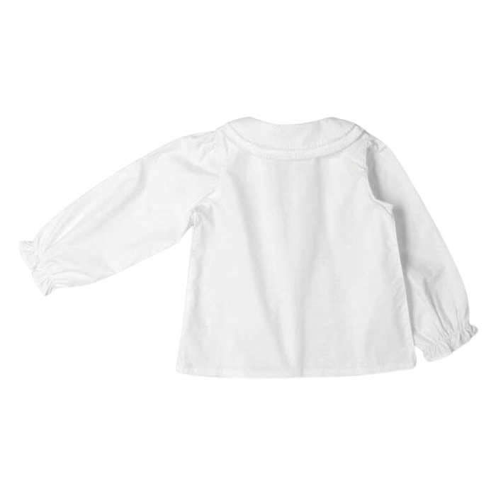 moujonjon Embroidered round-collar blouse