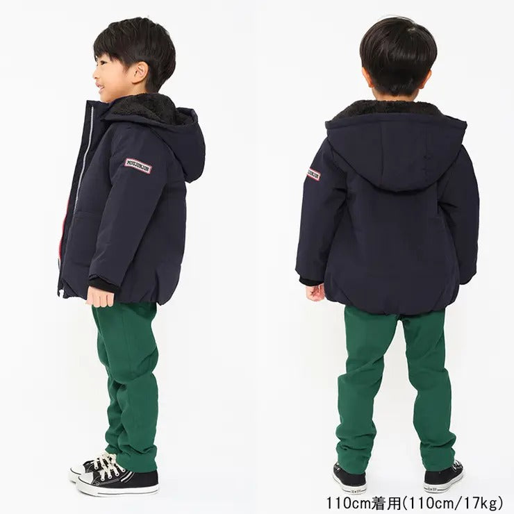 moujonjon 防風・撥水中綿入りフード付きジャケット