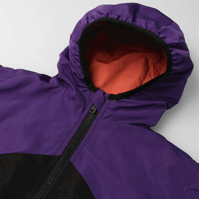 Crescent color combination jacket for boys