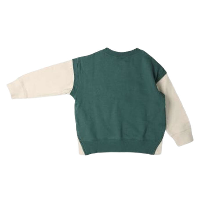 Crescent Layered Fleece Sweatshirt