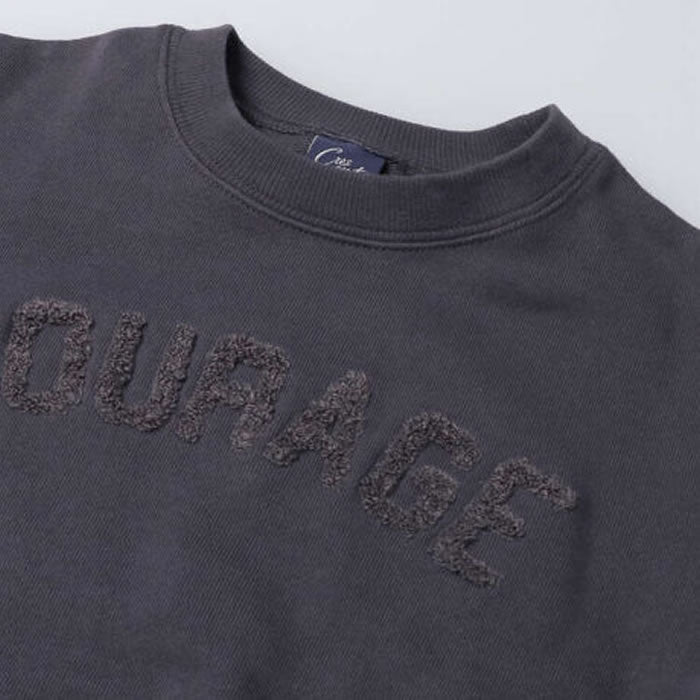 Crescent Layered Fleece Sweatshirt