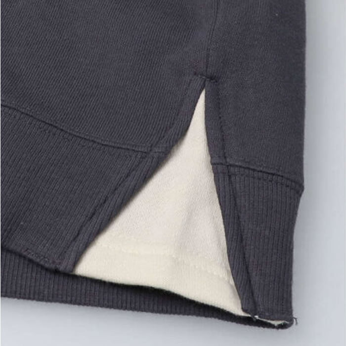 Crescent Layered Fleece Sweatshirt