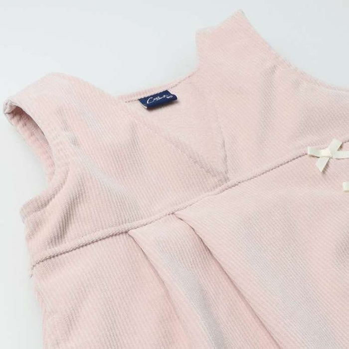 Corduroy jumper skirt