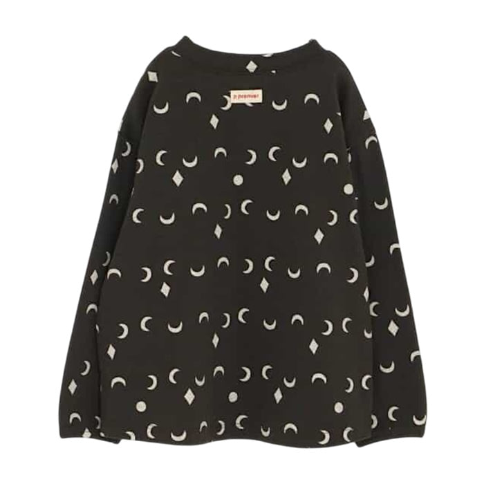 ヘビロテしたくなる総柄長袖ストレッチTシャツ