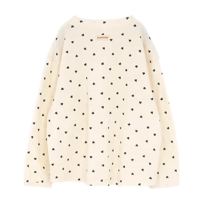 ヘビロテしたくなる総柄長袖ストレッチTシャツ