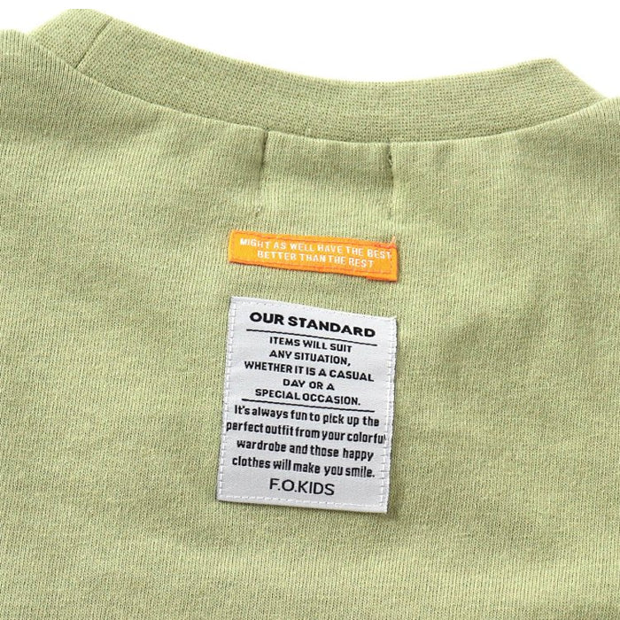 FOKIDS Hand-drawn illustration long-sleeved T-shirt