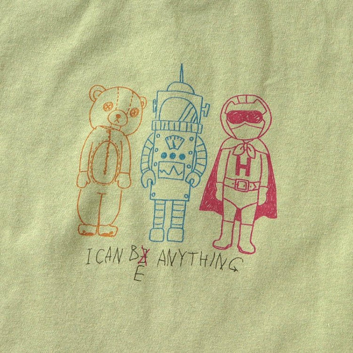 FOKIDS Hand-drawn illustration long-sleeved T-shirt