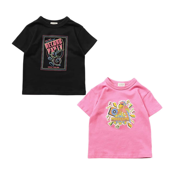 カラバリグラフィックTシャツ