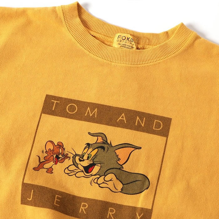 FOKIDS Tom and Jerry collaboration long sleeve T-shirt