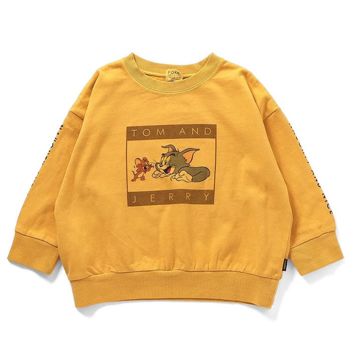 FOKIDS Tom and Jerry collaboration long sleeve T-shirt