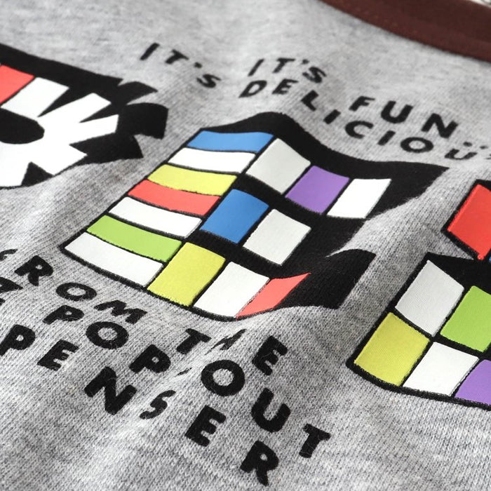 FOKIDS PEZ collaboration raglan long sleeve T-shirt