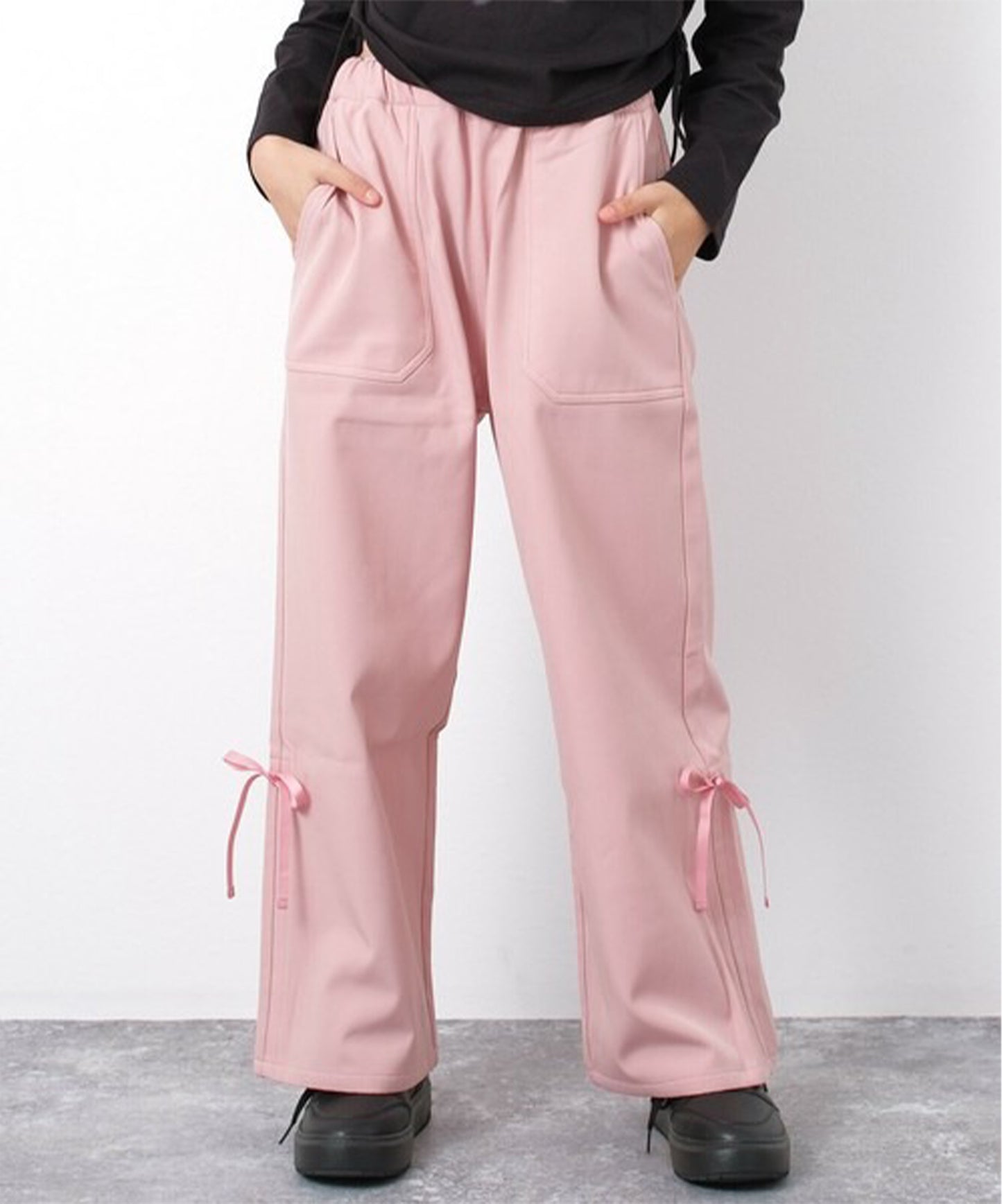 RiCO SUCRE Gathered Drawstring Bonded Pants
