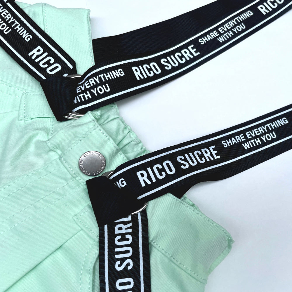 RiCO SUCRE Twill Shorts with Suspension