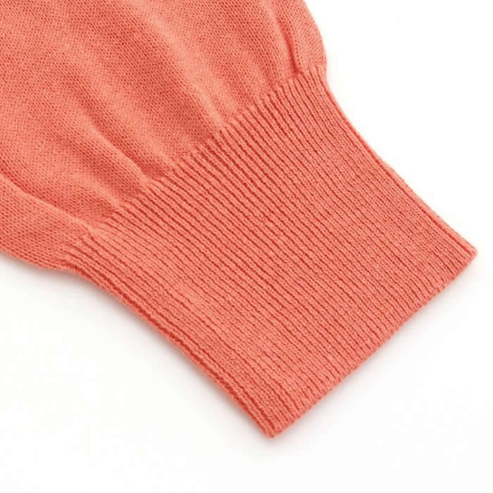 SERAPH Pearl Button Balloon Sleeve Cardigan