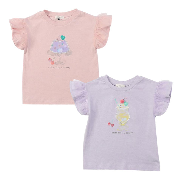 夏のスイーツモチーフ Tシャツ