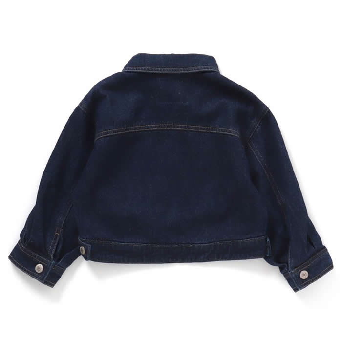 SERAPH puff sleeve denim jacket