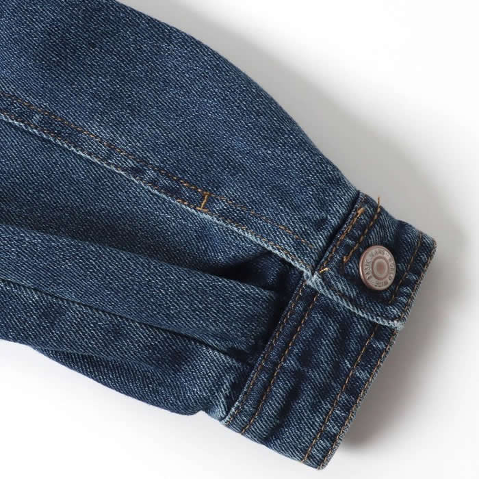 SERAPH puff sleeve denim jacket