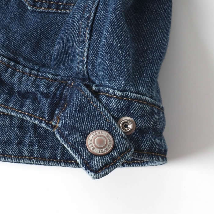 SERAPH puff sleeve denim jacket