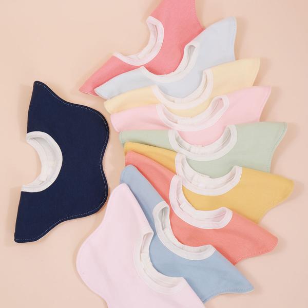 スタイ ビブ よだれかけ 赤ちゃん 防水 5枚セット 360度