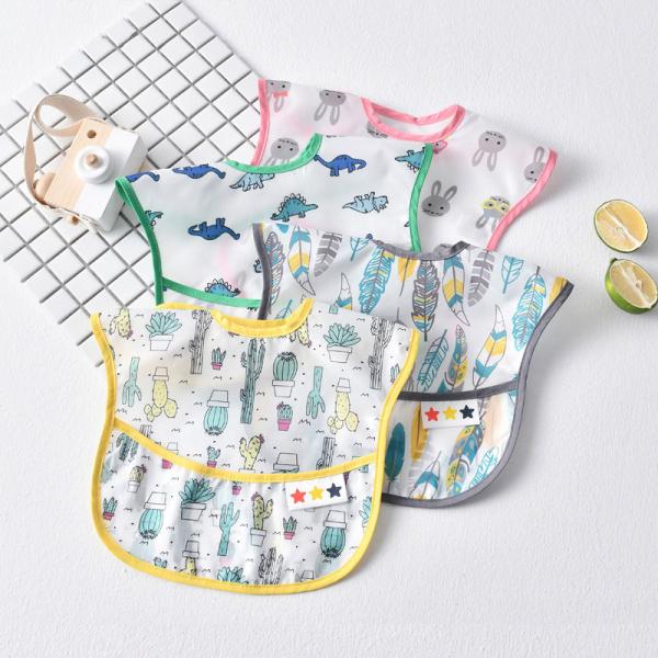 Dining Apron with Pockets, Sleeveless or Short Sleeve