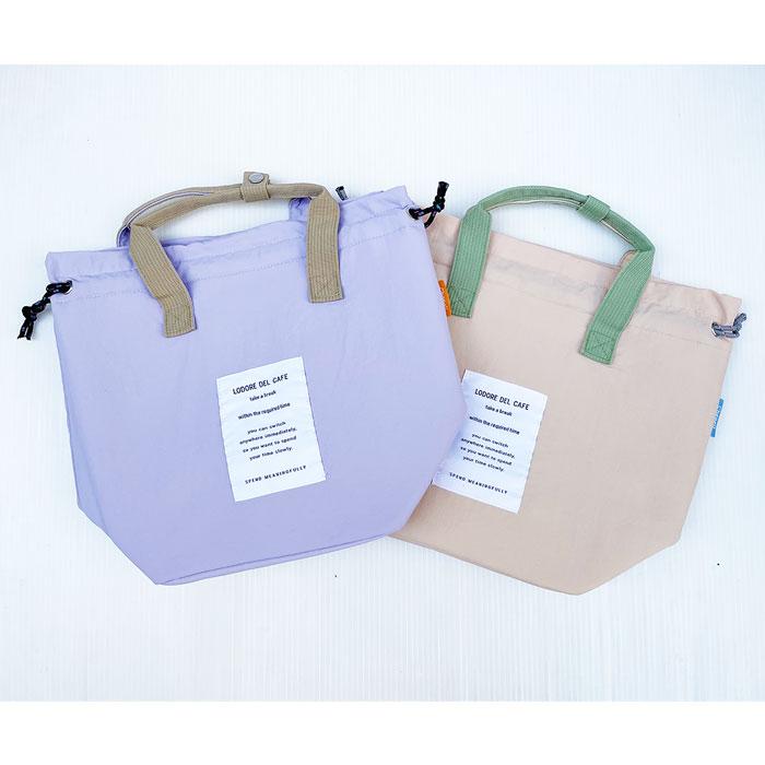 Drawstring cooler bag, lunch bag, waterproof, heat-insulating, cold-insulating, wired lunch tote, lunch bag, stylish, picnic, field trip, school, office, women, children, men