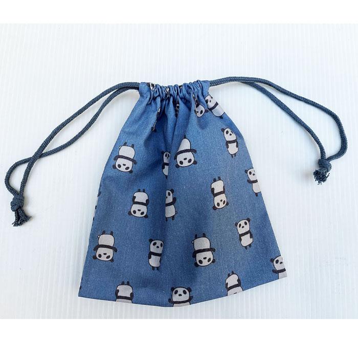 GrinLab Quilted Drawstring Bag
