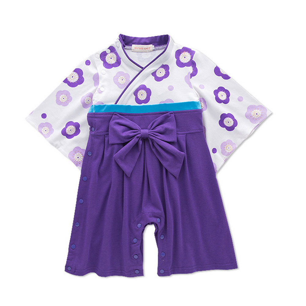 Perfect for Hinamatsuri and commemorative photos! Baby Hakama Rompers
