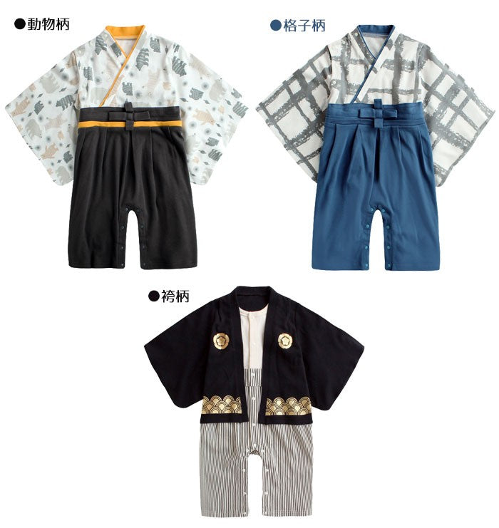 Perfect for Hinamatsuri and commemorative photos! Baby Hakama Rompers